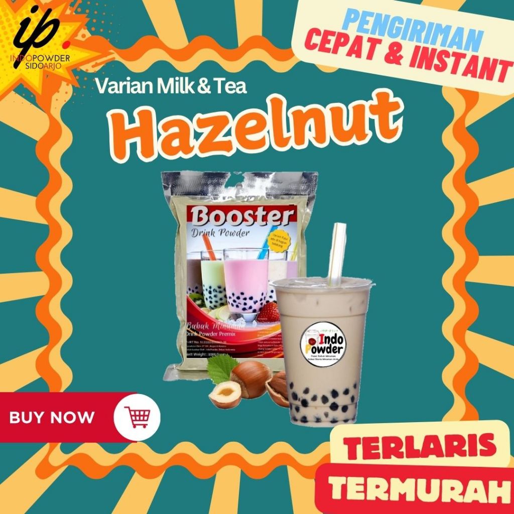 

Bubuk Minuman HAZELNUT 1Kg - Bubuk HAZELNUT 1Kg - HAZELNUT Powder 1Kg/ INDOPOWDER BOOSTER