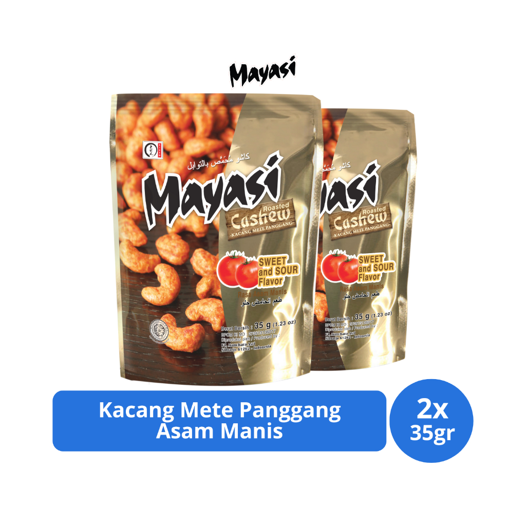 

Mayasi Kacang Mede Asam Manis 2 x 35 gr