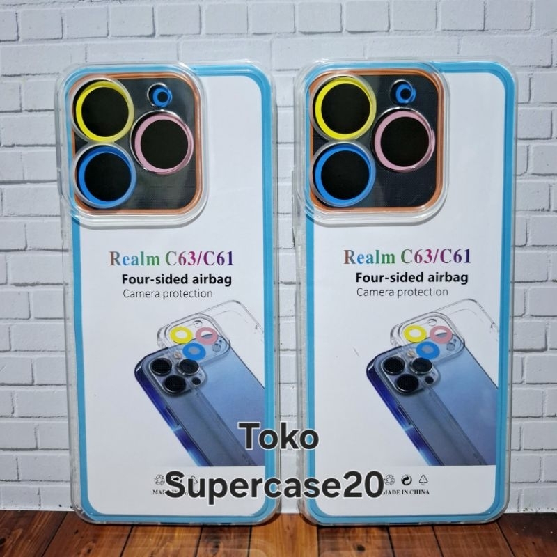 Casing Realme C61 / C63 Softcase Bening Case Hape Anti Licin