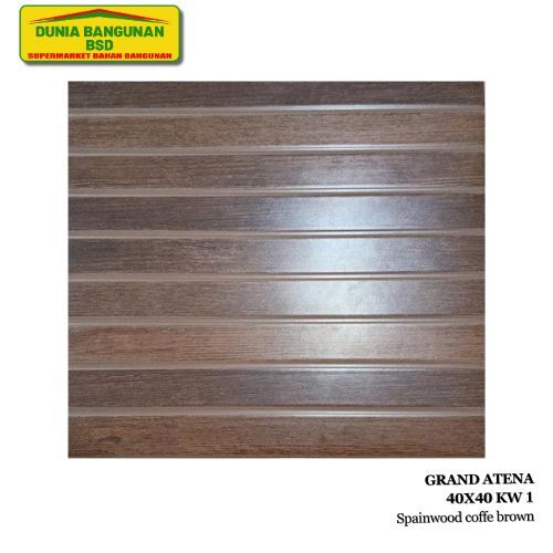GRAND ATENA 40X40 KW 1 Spainwood Coffee Brown