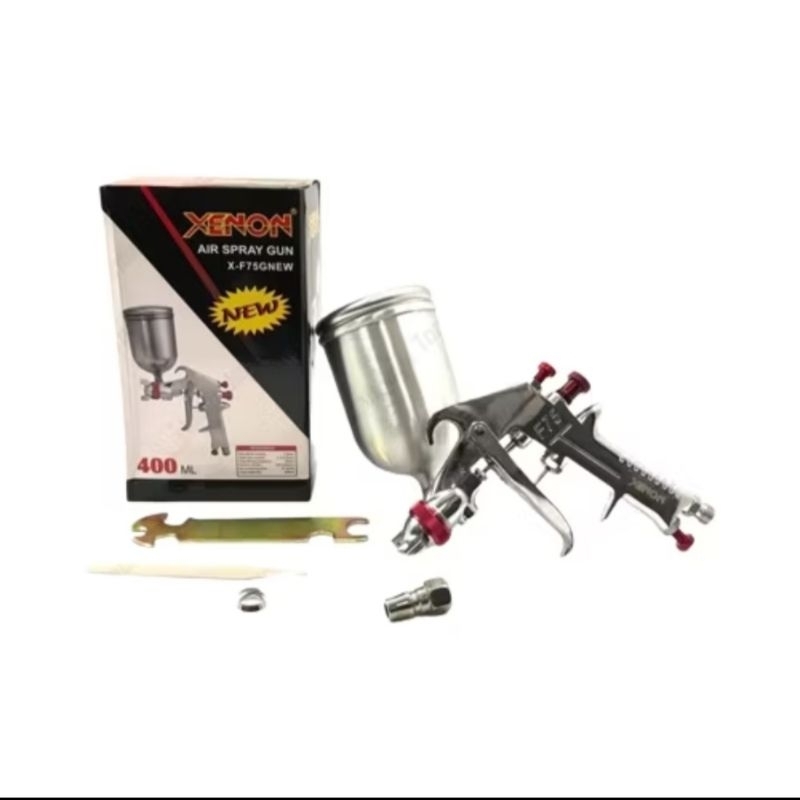 SPRAY GUN F75 XENON TABUNG ATAS