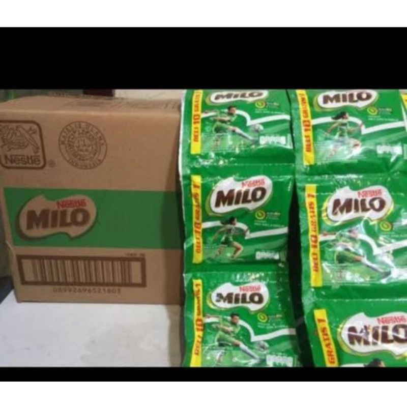 

Milo sashet 10 pcs per renceng