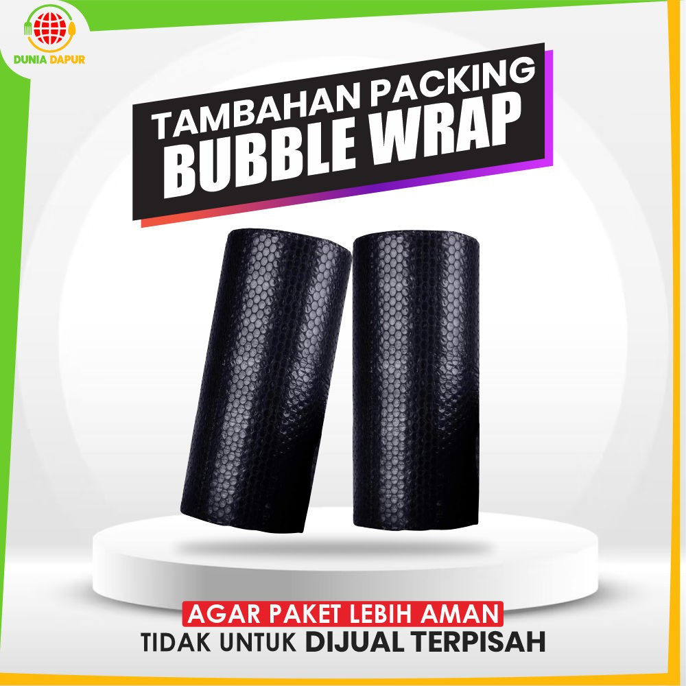 

Bubble Wrap Packingan Tambahan Packing Agar Paket Lebih Aman dan Safety Dunia Dapur