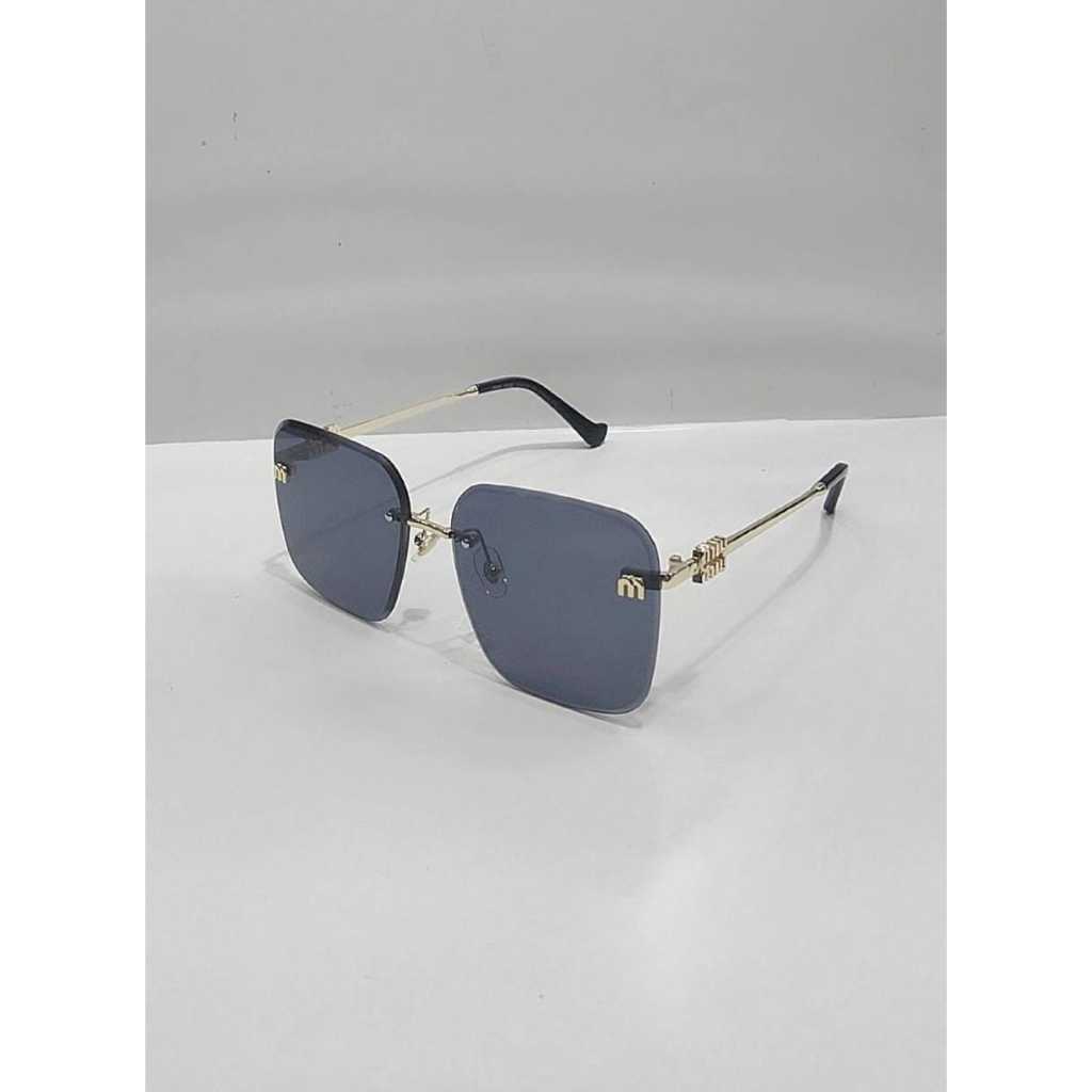 Kacamata Wanita / Kacamata Fashion Hitam MiuMiu 9177 Gratis Cairan and Laps