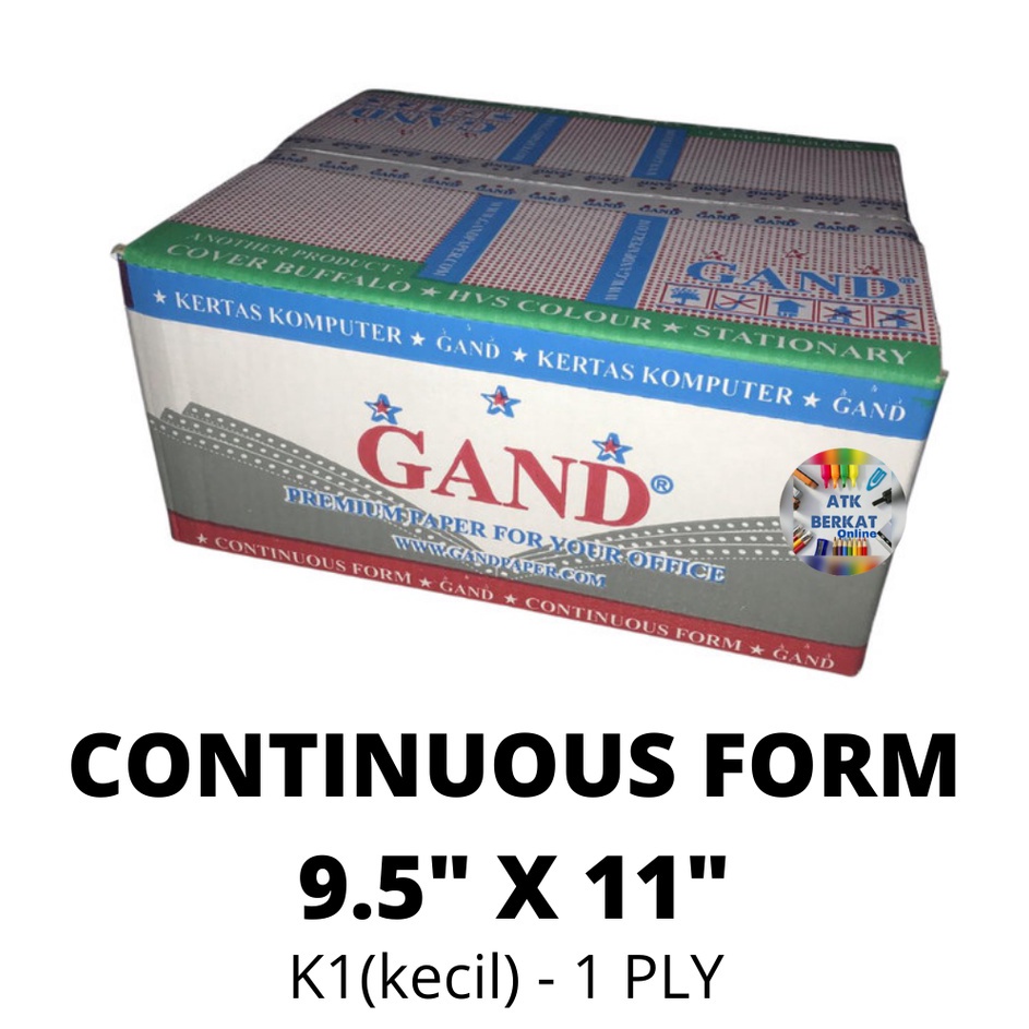 

vfPromo continous form Kertas Print GAND K 1 PLY E57