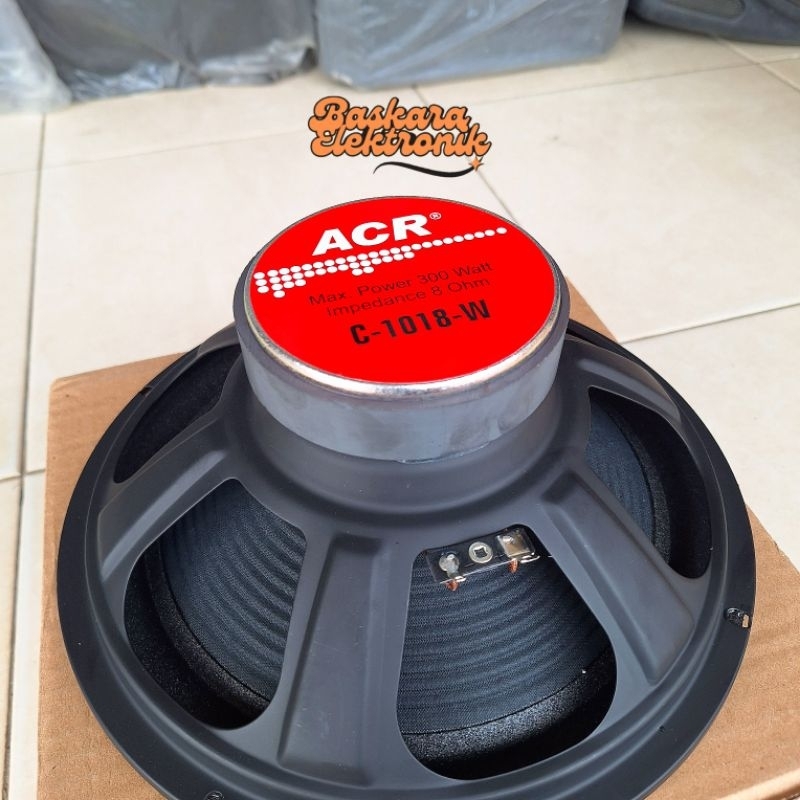 SPEAKER 10" 10 INCH ACR 1018HW FULLRANGE 1018W WOFER