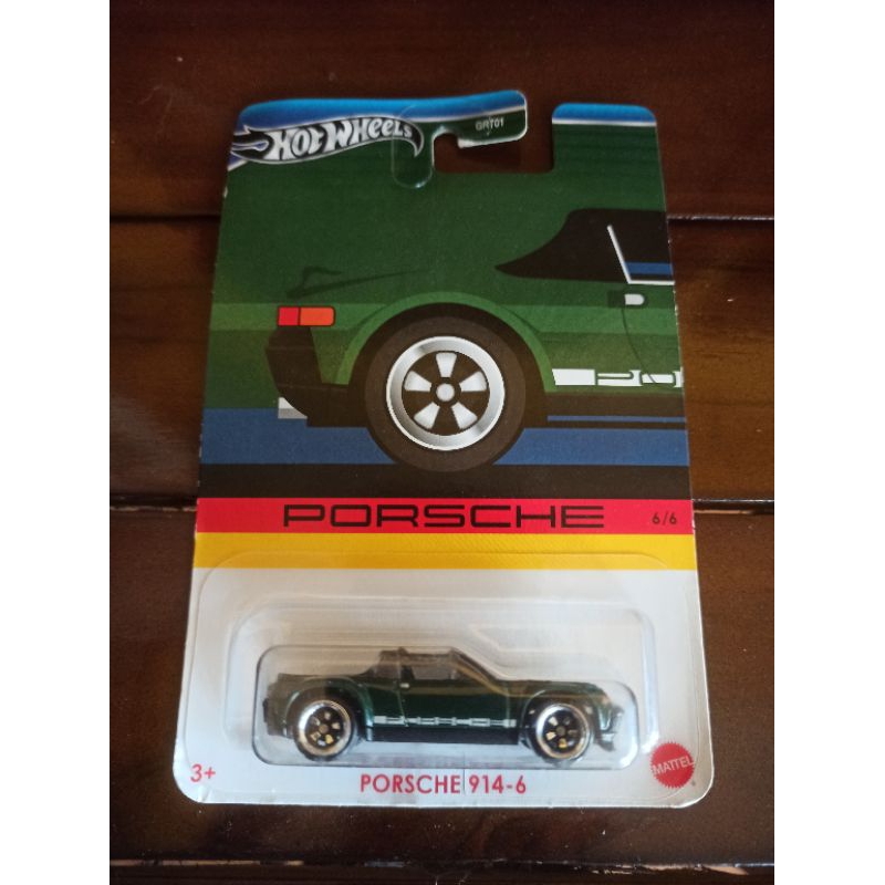 Hot Wheels Porsche 914-6 Hijau - Chase Car Porsche Series 2024