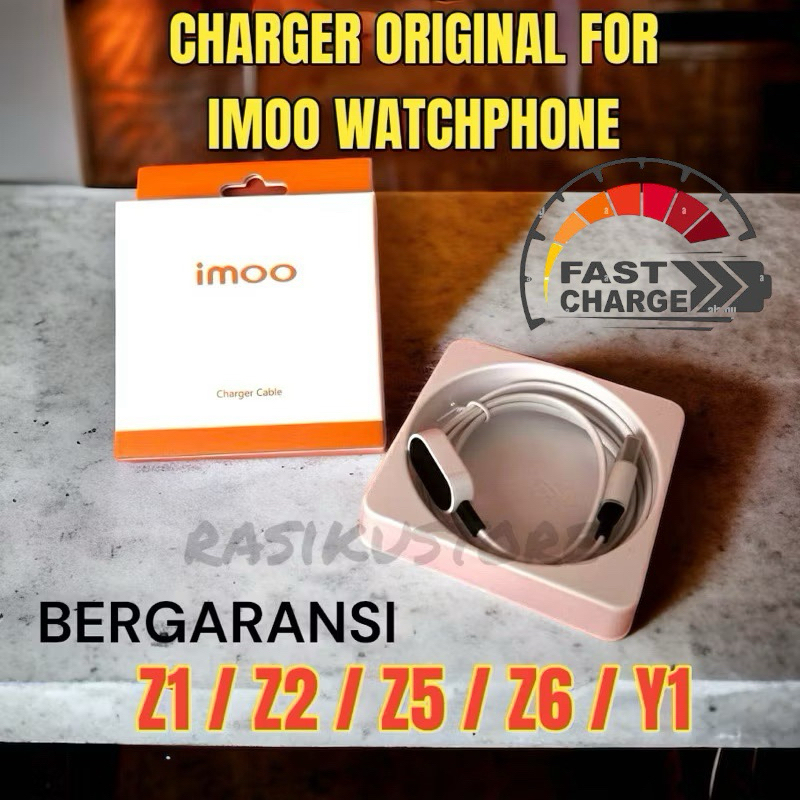 KABEL CHARGER IMOO WATCH PHONE ORIGINAL Y1 / Z1 / Z5 / Z2 / Z7 / Z6 & Z6 FROZEN EDITION ORIGINAL 100