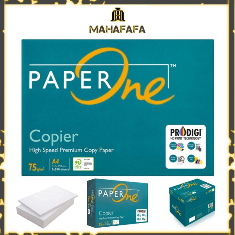 

mbDiskon Promo Kertas HVS A4 75 Gram PaperOne 3 Lembar B65