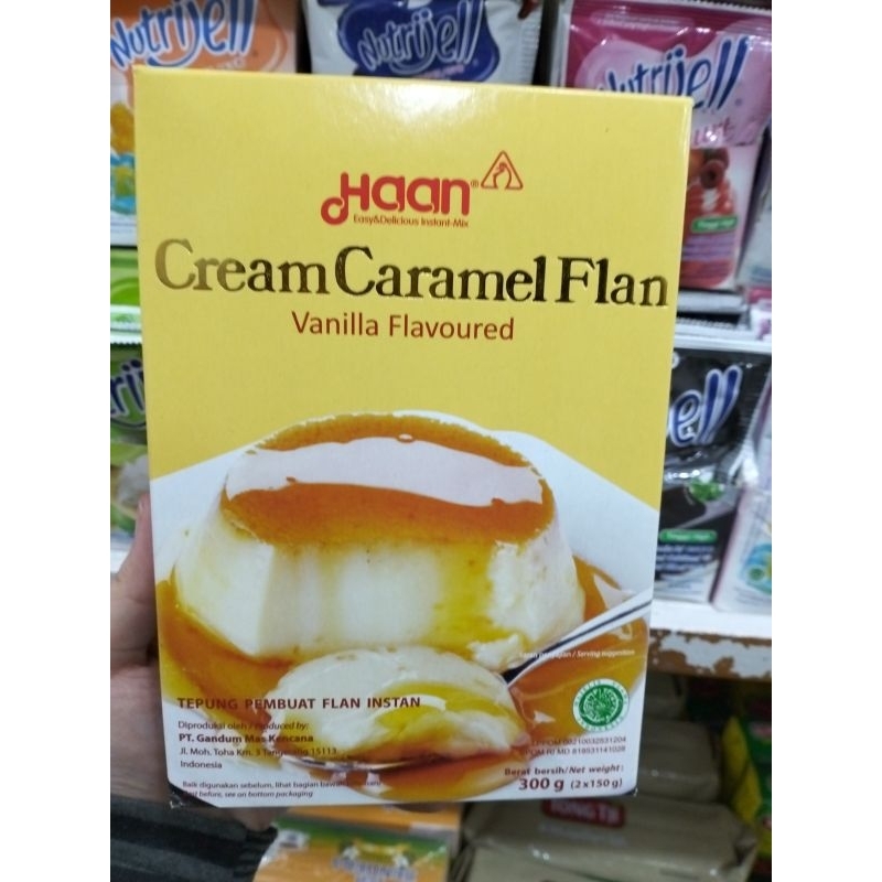 

Haan Cream Caramel Flan Vanilla Flavoured 300gr Lokal HALAL