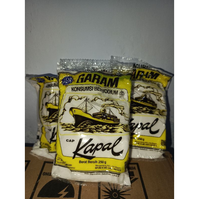 

Garam Kapal 250 gram