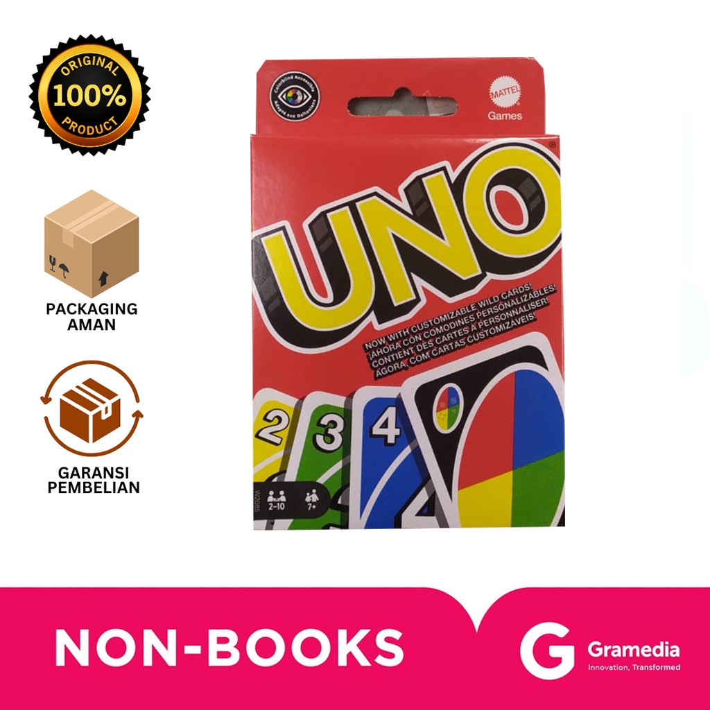 Gramedia Bali - UNO CARD 6W2085