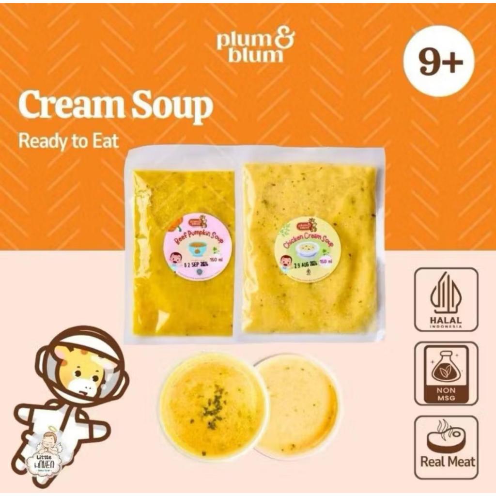 

9+ PLUM BLUM FROZEN CREAM SOUP CHICKEN BEEF KRIM SUP MPASI