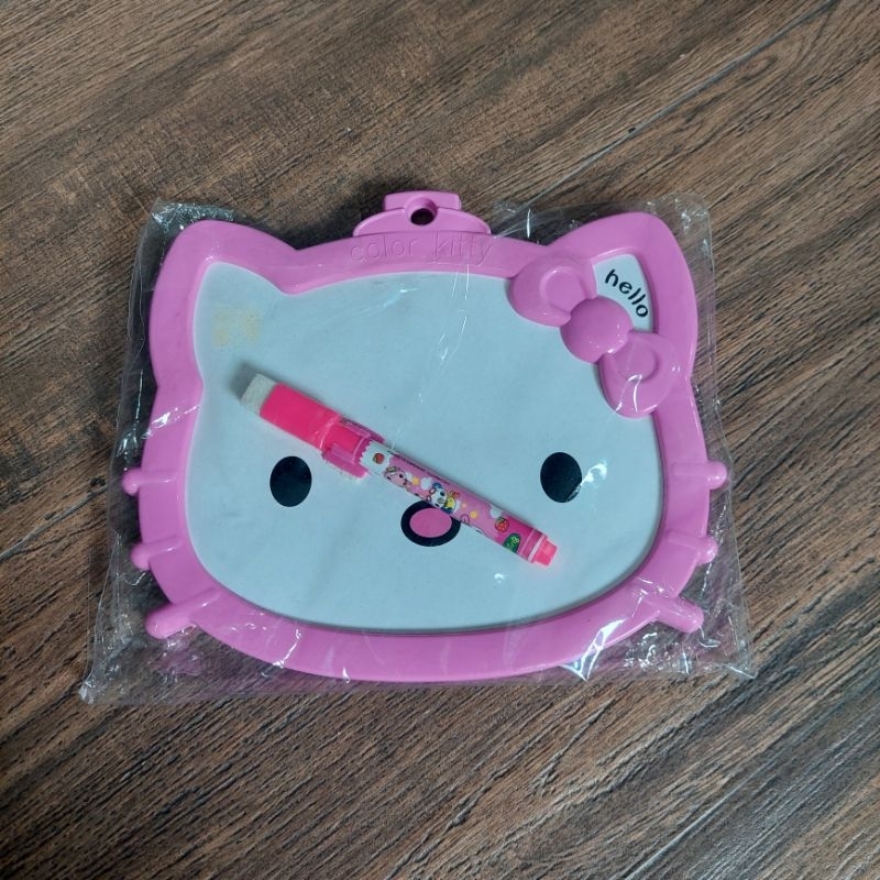 

Papan tulis white board mini hello kitty Japan