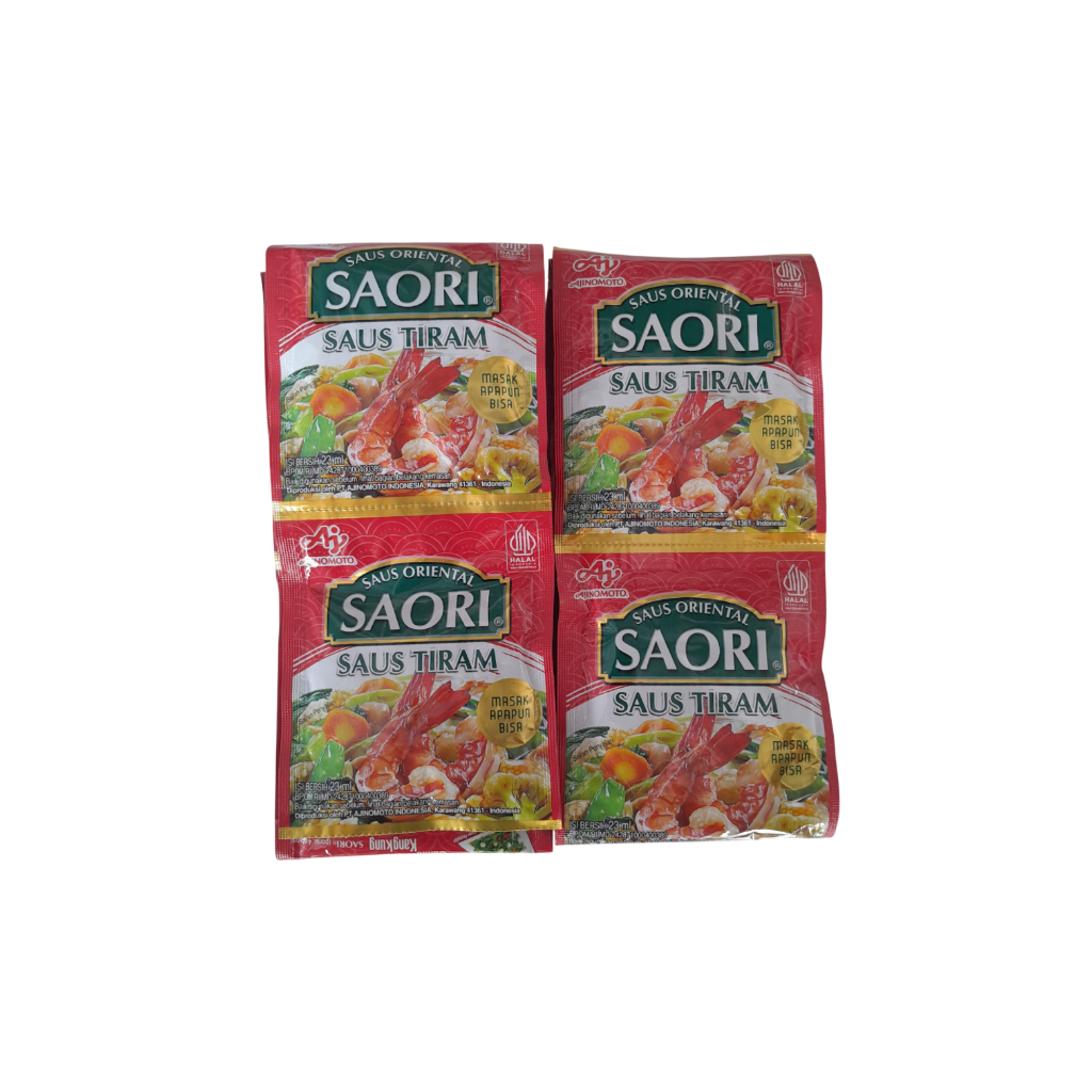 

Saori Saus Tiram Sachet 1 Renceng 23ml ( isi 10 sachet )
