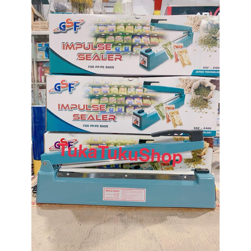 Press Plastik Impulse Sealer 40Cm