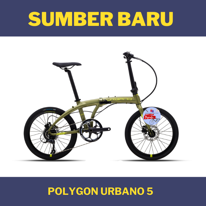 Sepeda Lipat Polygon Urbano 5 20"