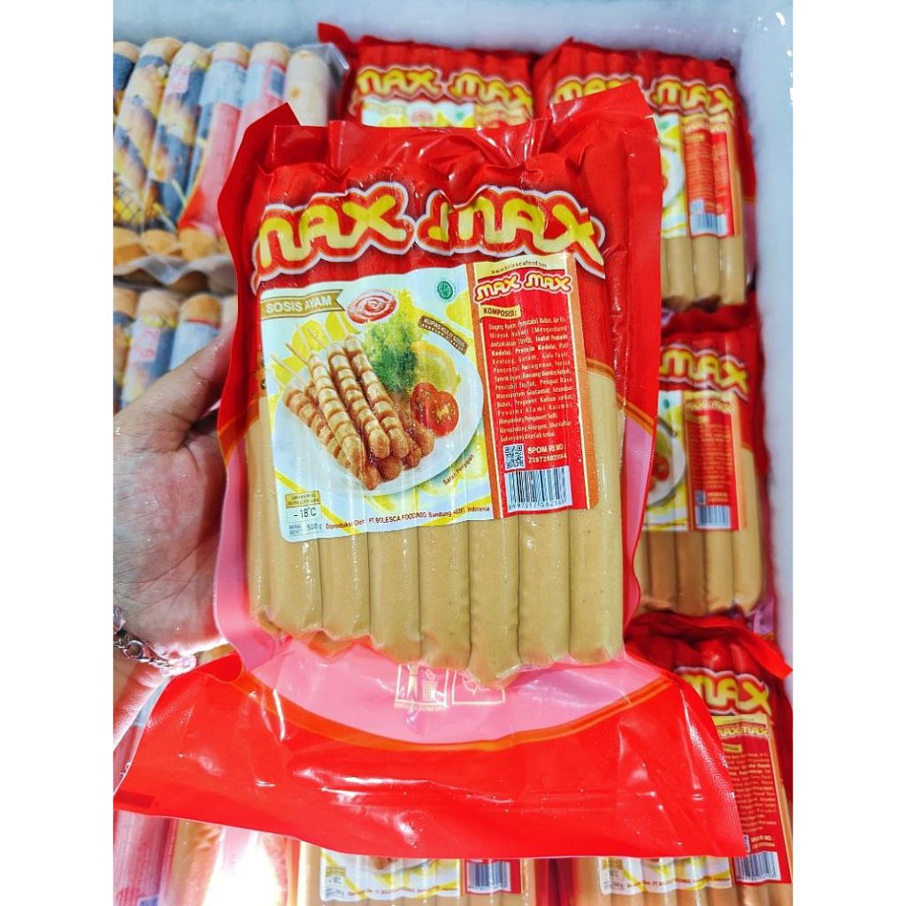 

Sosis Ayam Max Max 500gr