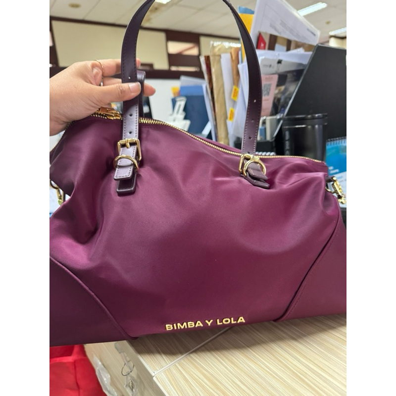 PRELOVED AUTHENTIC BYL SHOPPER MAROON