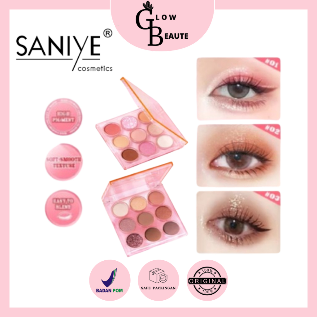 SANIYE ( E0949 ) EYESHADOW PINK NUDE PALETTE