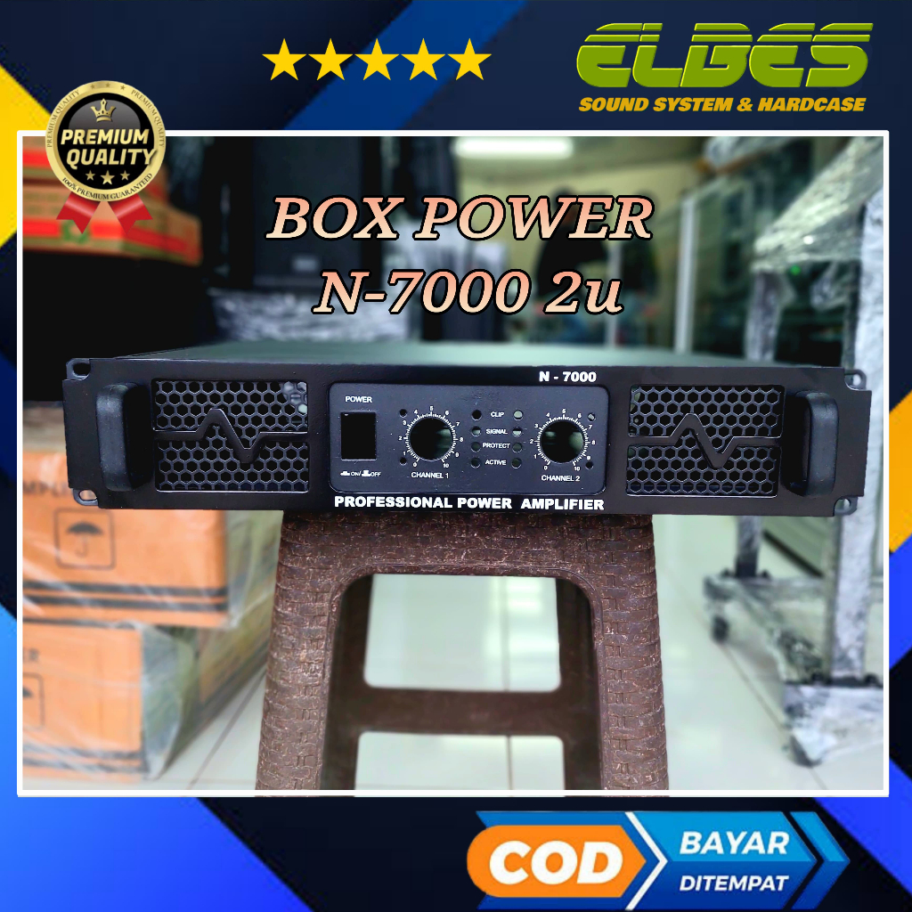BOX POWER N7000 CASING POWER AMPLIFIER N 7000