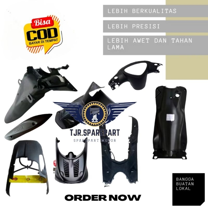 Fullset Full Body Kasar Yamaha Mio Sporty / Cover Body Kasar Mio Sporty