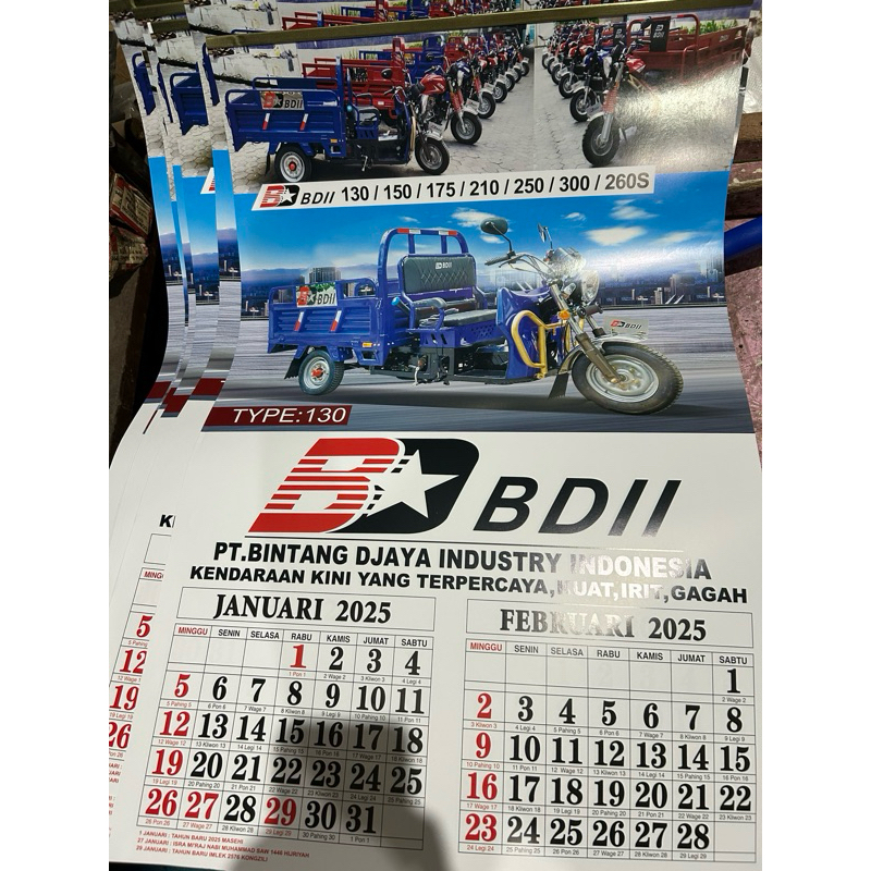 

PROMO KALENDER DINDING 2025 KALENDER 2025 TERMURAH EDISI TERBARU UKURAN JUMBO 60x40cm