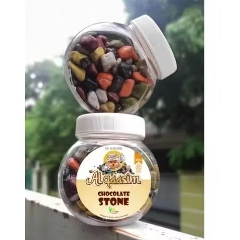 

coklat krikil 165gr alqasim toples | coklat stone