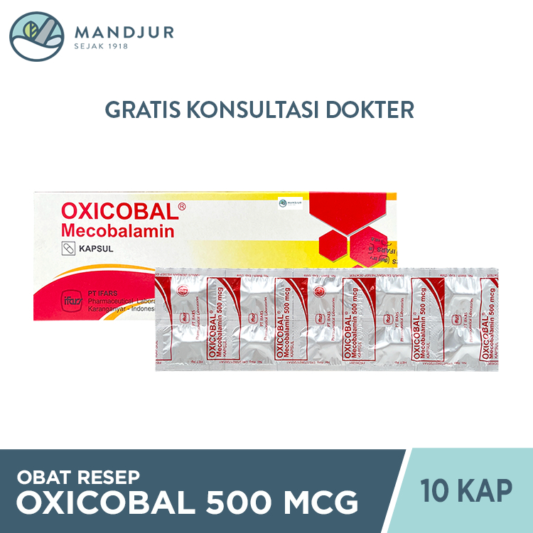 Oxicobal 500 mcg 10 Kapsul