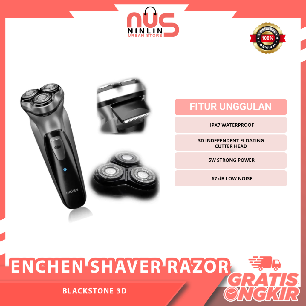 Enchen Blackstone Electric Shaver - Alat Cukur Listrik Pria