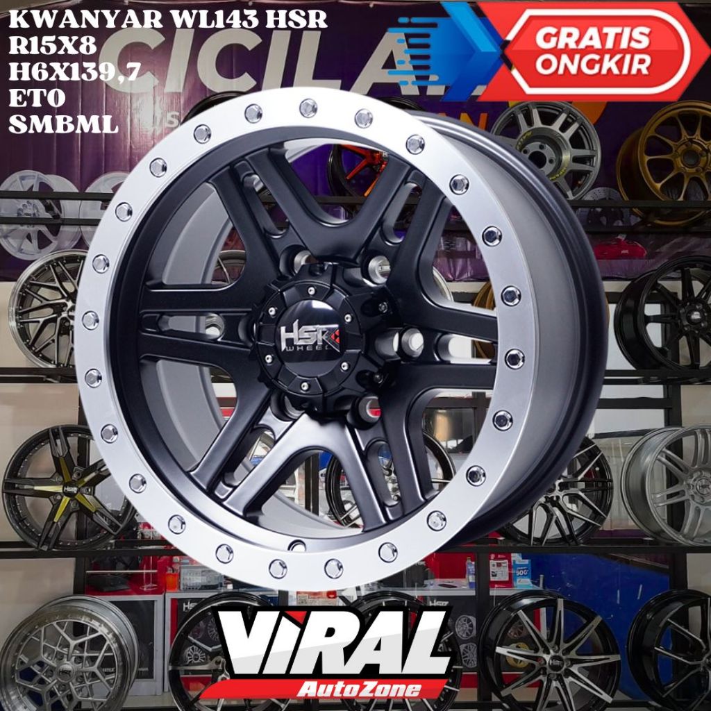 Velg Mobil TRAGA , PANTHER , BLAZER , TERRANO , HSR KWANYAR RING 15 R15