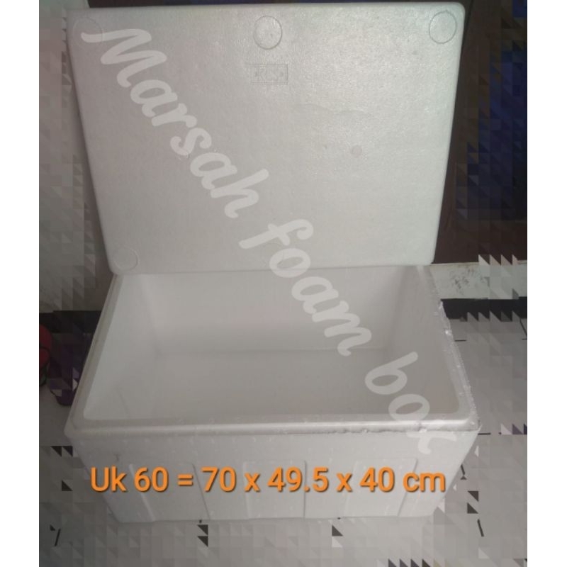 Styrofoam Box 60 (70x49,5x40cm) top