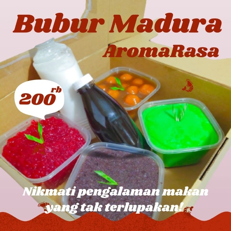 

Bubur Madura/Paket Bubur Madura Ekonomis/5 porsi