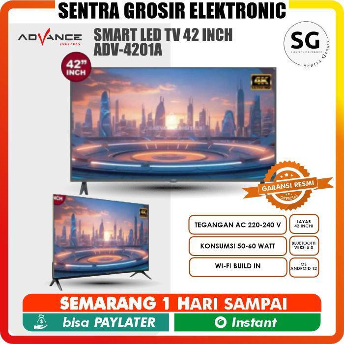 ADVANCE SMART LED TV 42 INCH ADV-4201A