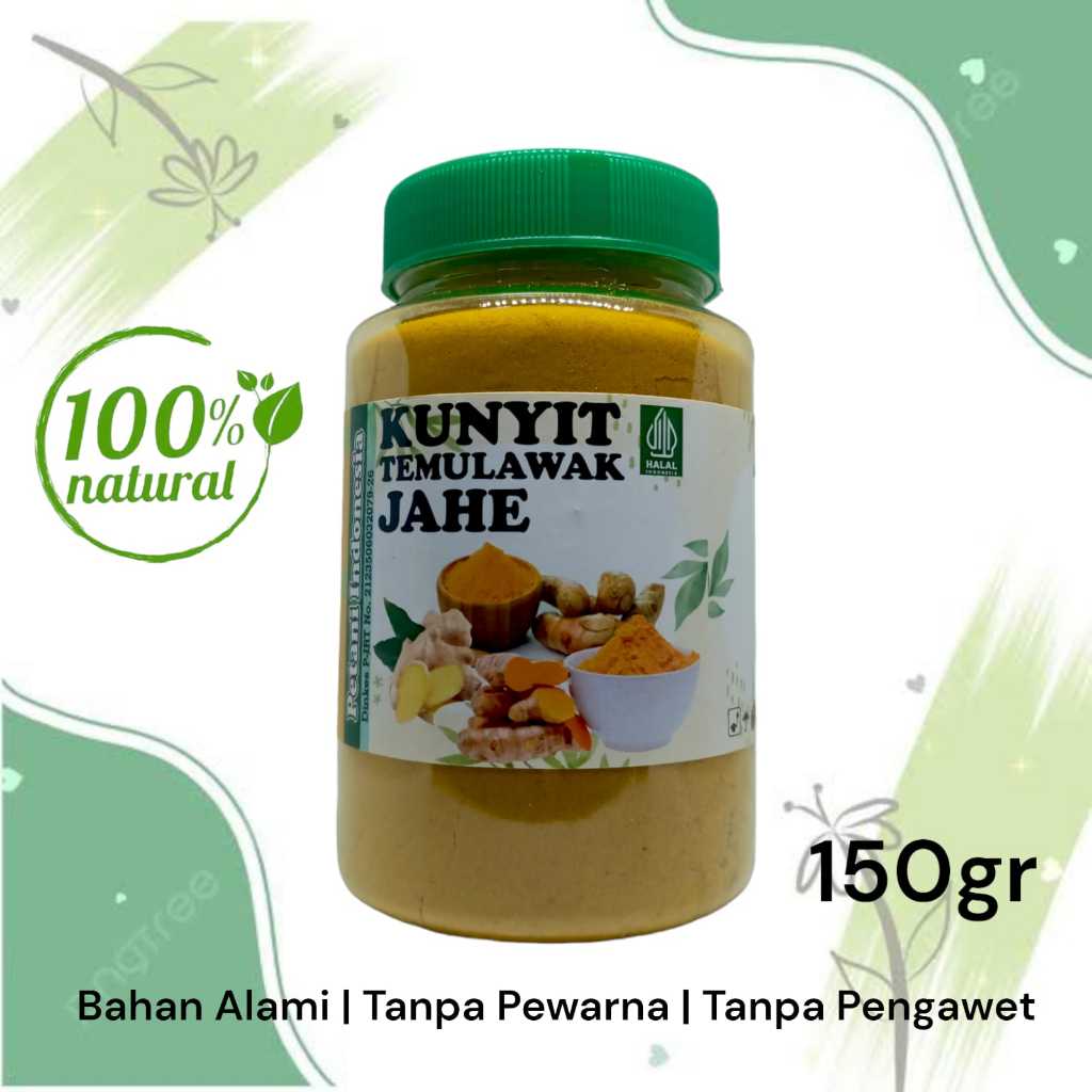 

jahe kunyit temulawak back to nature maag asam lambung imunitas diabetes