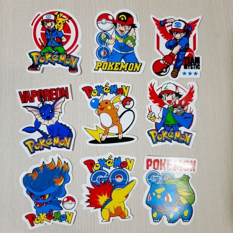 

STIKER GRAFTAC POKEMON UKURAN KECIL