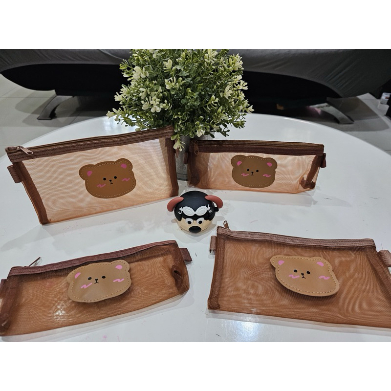 

tempat pensil kain tedy bear