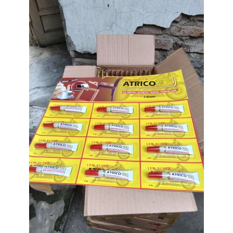 

LEM ATRICO harga per rencheng isi 12 pcs