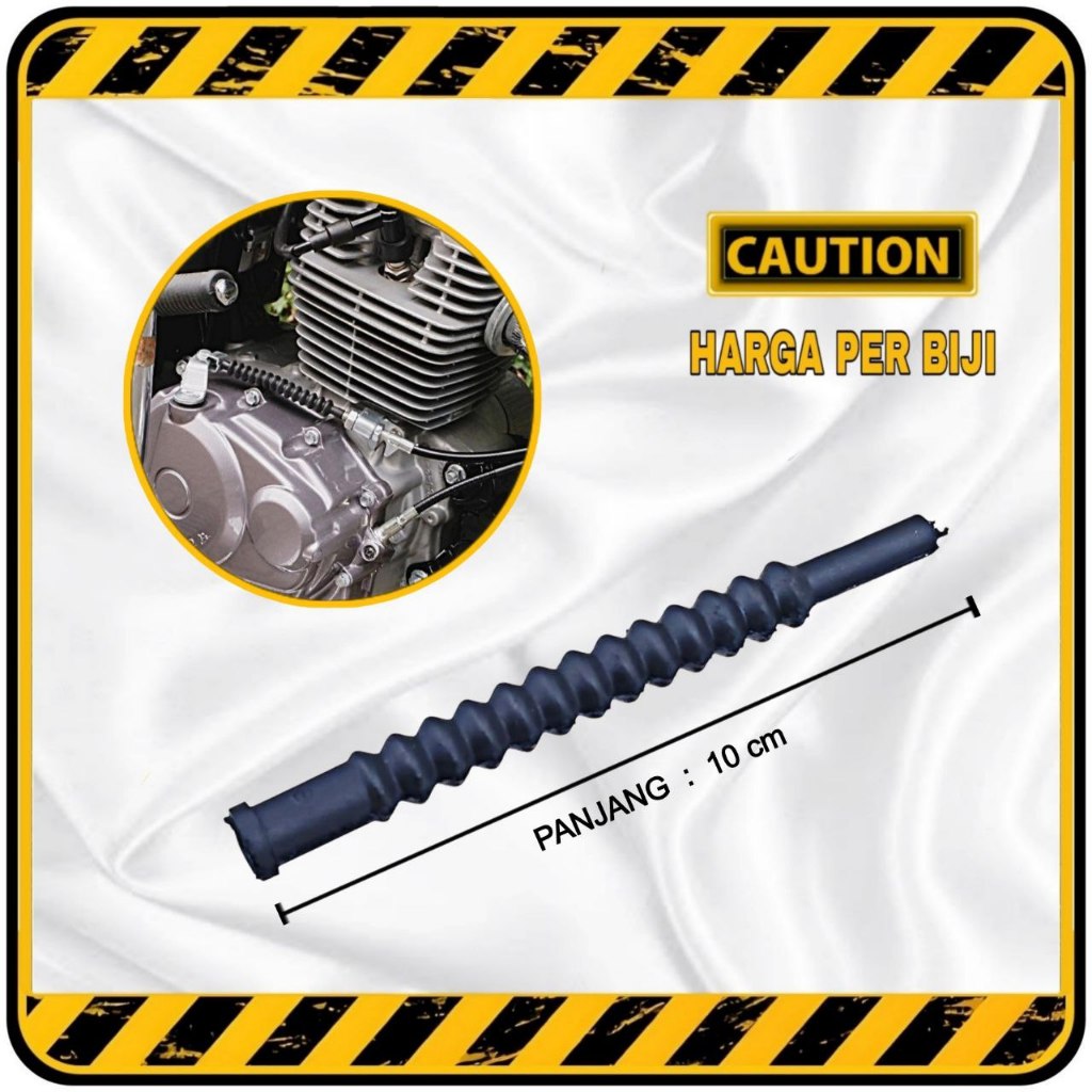 Karet Spiral / Usus Cover Kabel Kopling Universal Honda CB 100 | GL100 | GL PRO | MEGAPRO | TIGER