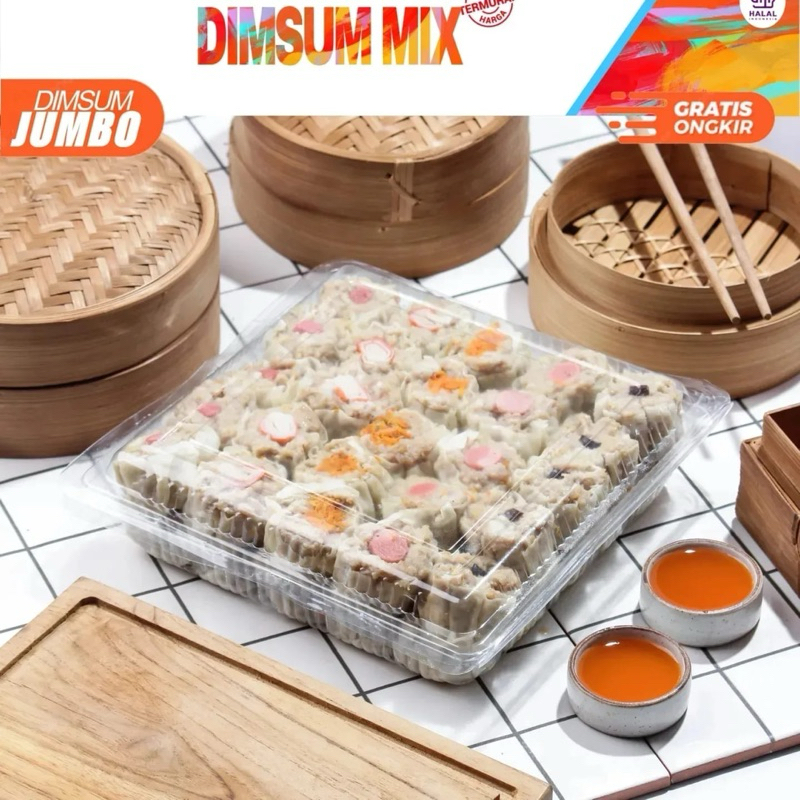 

dimsum frozen mix isi 50 pcs - harga reseller