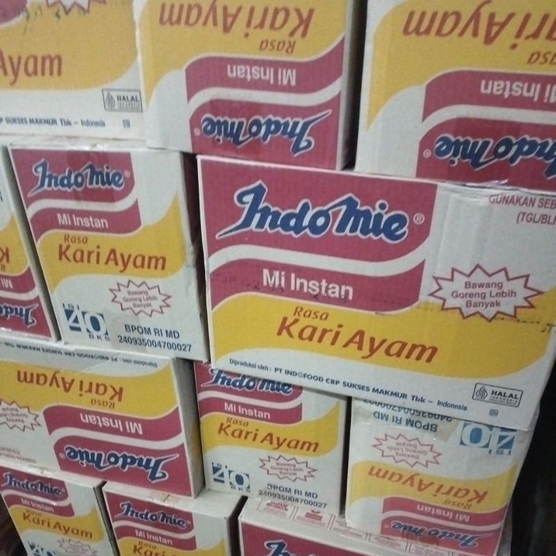 

INDOMIE KARI AYAM 1 DUS ISI 40