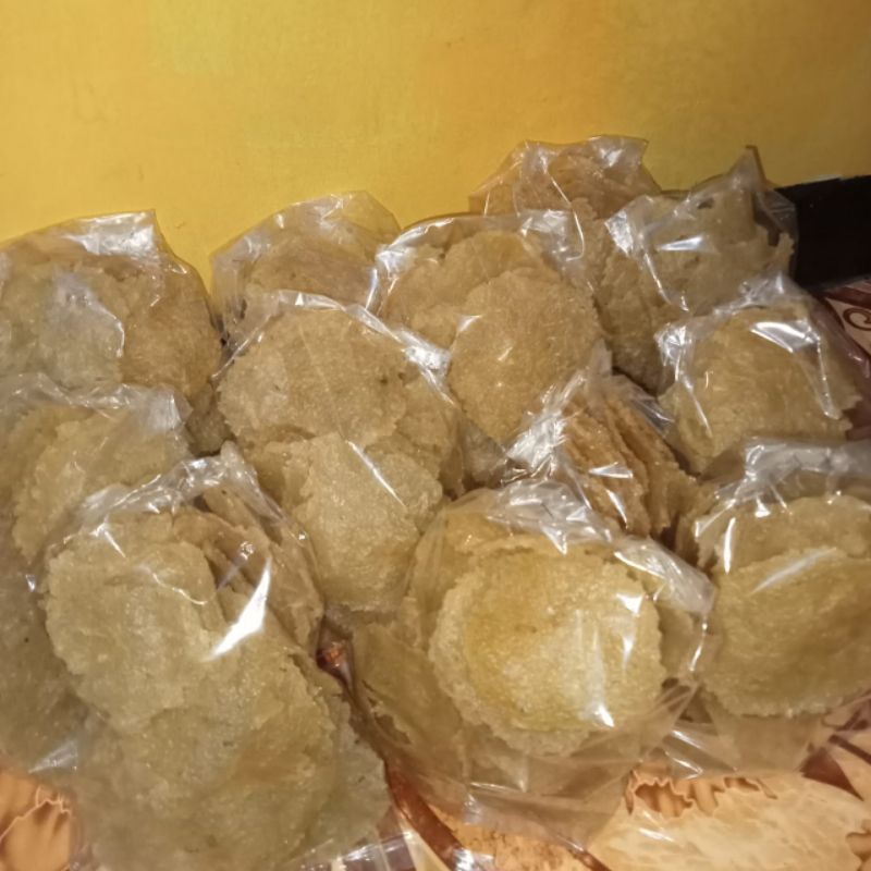 

KERUPUK GENDAR /kerupuk puli/lempeng /Karak KHAS KLATEN (500gr)