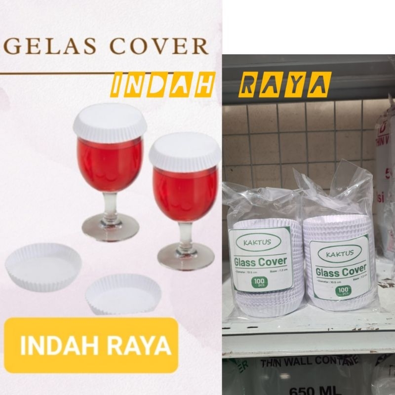 

GLASS COVER KAKTUS isi 100pcs