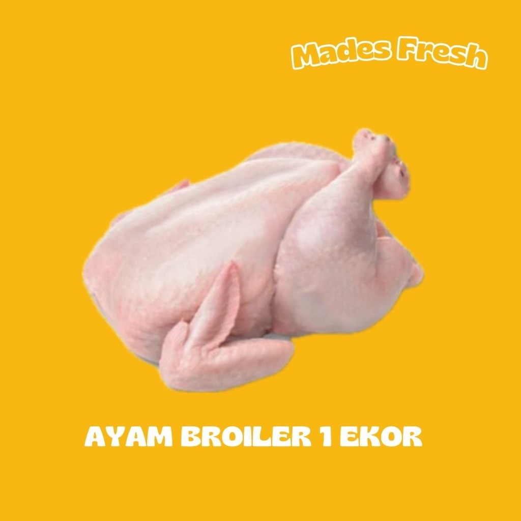 

Ayam Broiler 1 Ekor MadesFresh