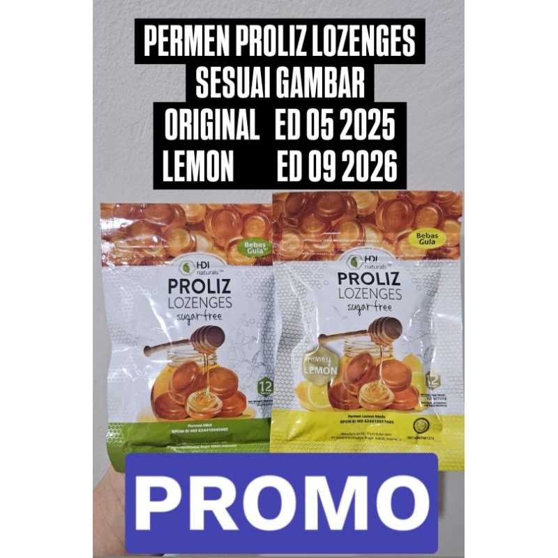 

PERMEN PROLIZ LOZENGES