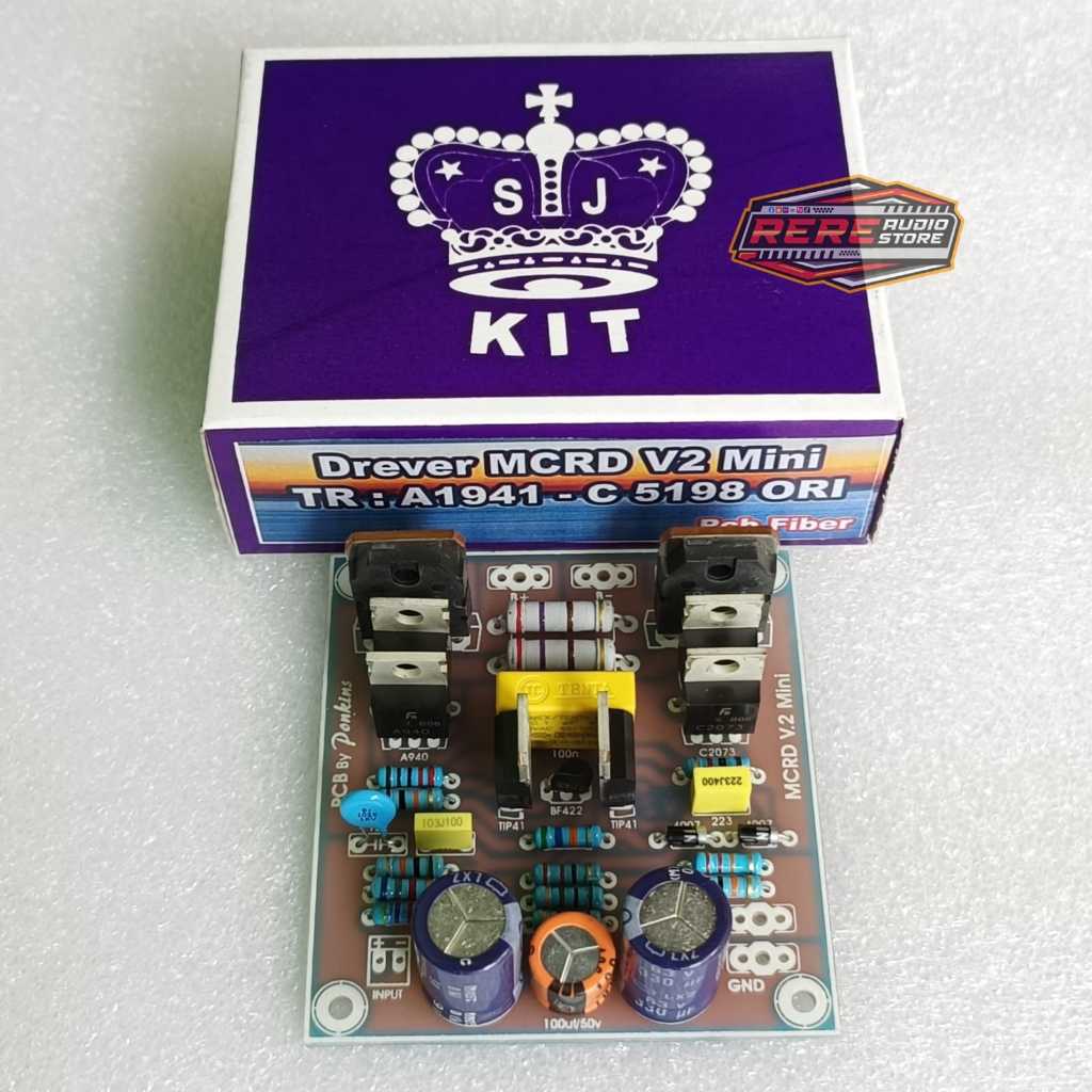 Driver Power Amplifier MCRD V2 Mini Bostrap FR4 Fiberglass Original