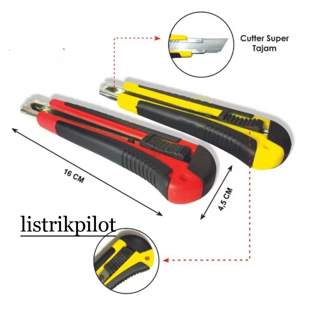 

Pisau Cutter / Cutter Besar/ Pisau Cutter Stainless