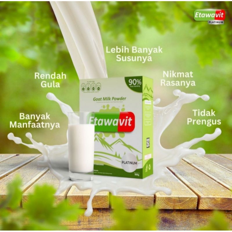 

ETAWAVIT PLATINUM SUSU TERAPI BANTU ATASI MASALAH SENDI DAN TULANG 100% ALAMI TERBUKTI BERKHASIAT