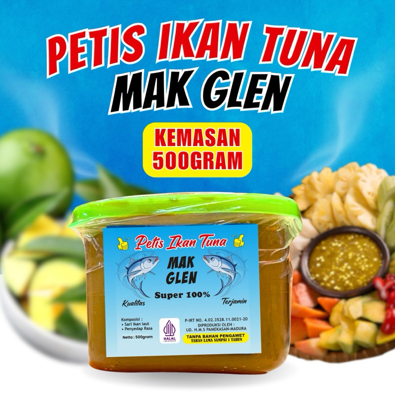 

petis ikan tuna asli madura 500gr by mak glen