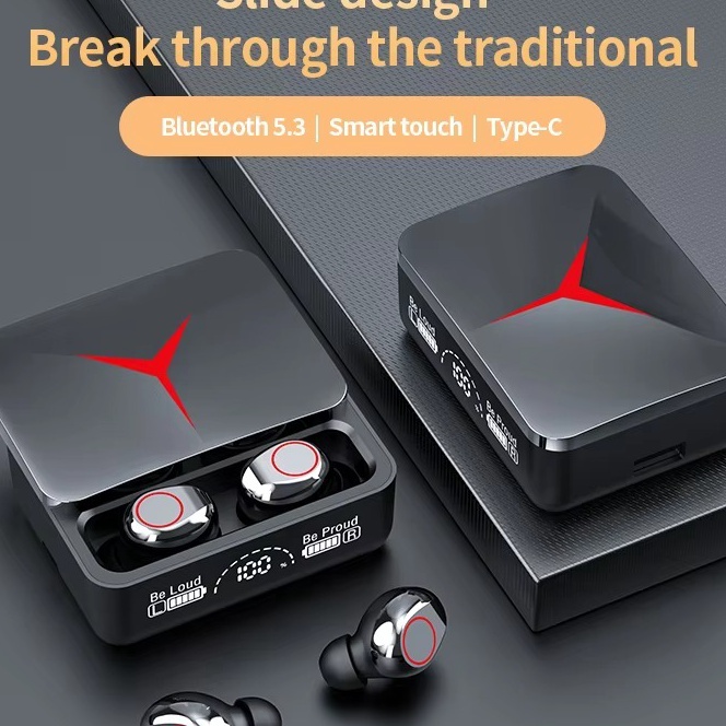 KP8 TWS M1 F9 M9 DAN X15 Display LED 9D HIFI Headphone Wireless Bluetooth Powerbank